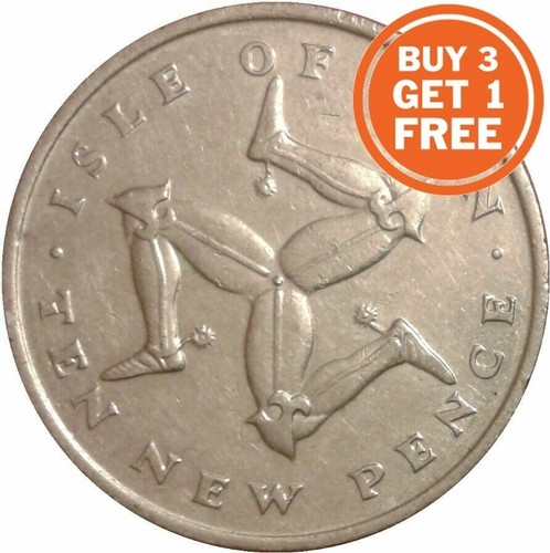 10p isle man ten pence - 10p,