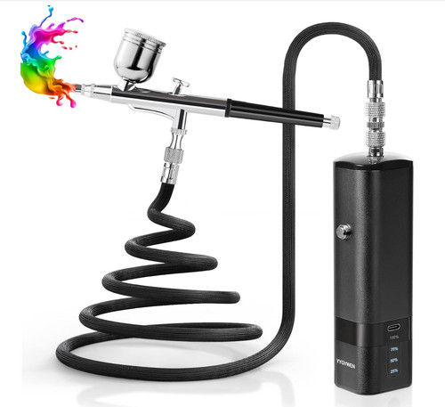 Airbrush kit with compressor - airbrush,