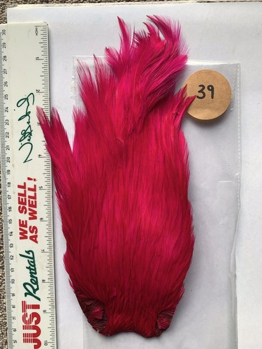Fly tying cock cape top