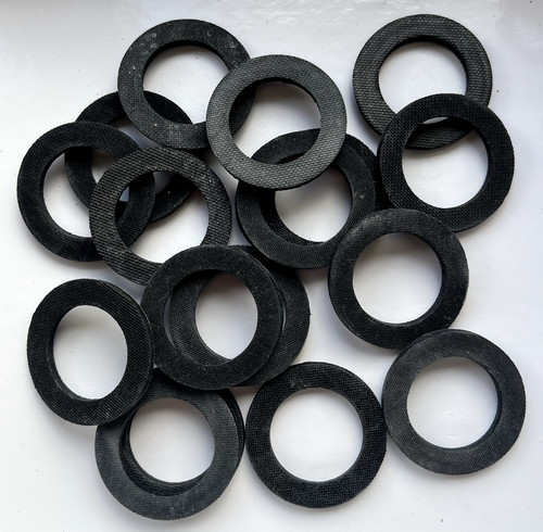 Rubber washers 38mm x - washers, 25mm