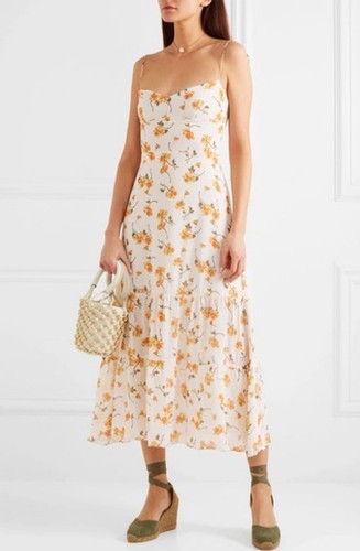 Reformation emmie floral midi - emmie,
