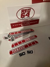 YAMAHA YZ 50 1980  decal set