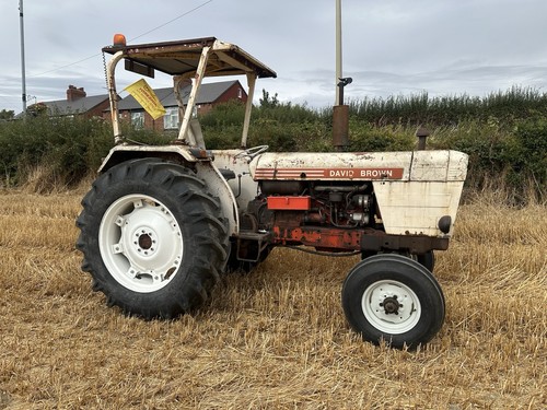 David brown 1212 tractor 1973 - brown,