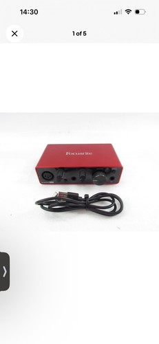 Focusrite scarlett solo 3rd - focusrite,