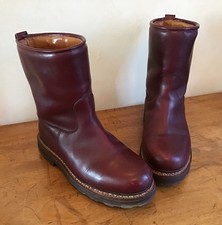 Pair of PARABOOT Padded Boots Size 9 UK 43 EU Weston Hunting Shoes