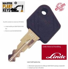 Linde 801 Forklift Ignition