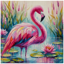 Printed Cross Stitch Kit 11 ct