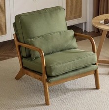 Green Lounge Armchair with