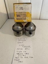 TRIUMPH 650 +020 PISTONS HEPOLITE 18514/KR HIGH COMPRESSION T110