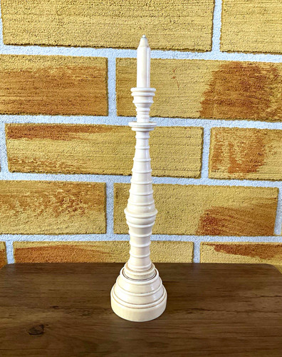Vintage wooden column - vintage,