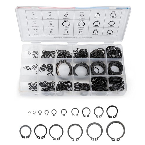225pcs mixed circlip set - 225pcs,