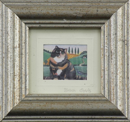 Set miniature cat prints - of, 3