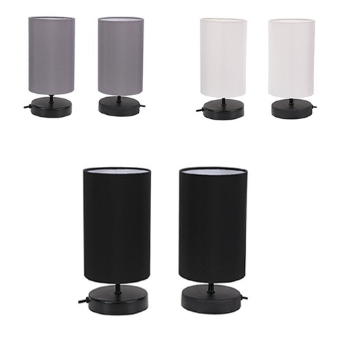 Touch table lamps - touch, black
