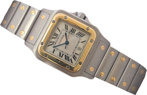 Cartier santos galbee watch - cartier,
