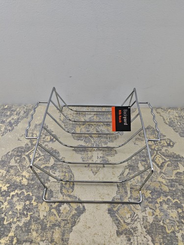 Barbecue rib holder - rib,