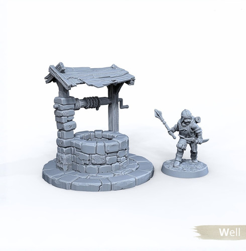 Old well fantasy - old,