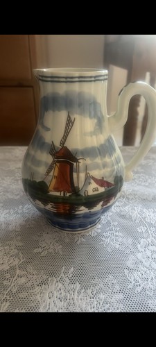 Delft hand painted ceramic - delft, jug