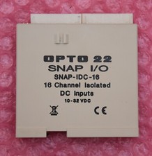 OPTO 22 SNAP I/O Digital Input Type: SNAP-IDC-16 / 16 Channel Isolated