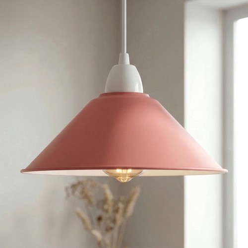 Vintage metal shade ceiling - vintage,