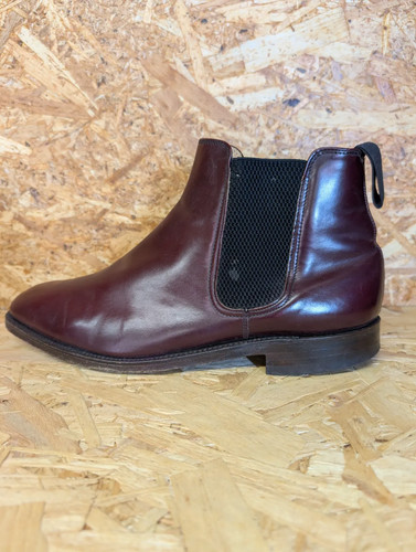 Loake burgundy leather - loake,