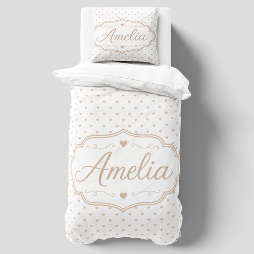Personalised name soft single - personalised,