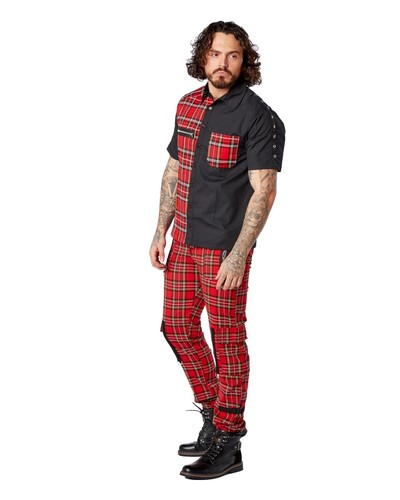 Darkwear mens punk rock - punk,