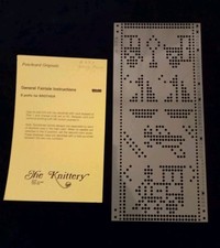 Knittery Punchcard Suit Brother Knitting Machine 