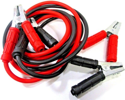 Car van jump leads start - leads, up