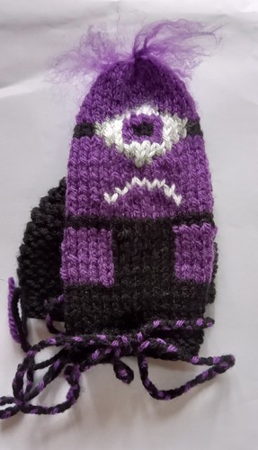 Purple minion willy - warmer,