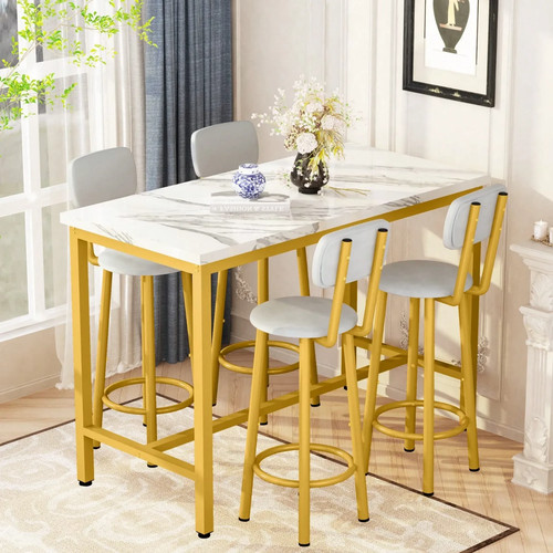 Dining table set artificial - table,