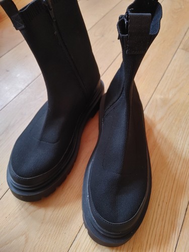 Zara womens black sock - womens,