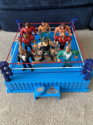 Wwf hasbro ring - wwf, figures