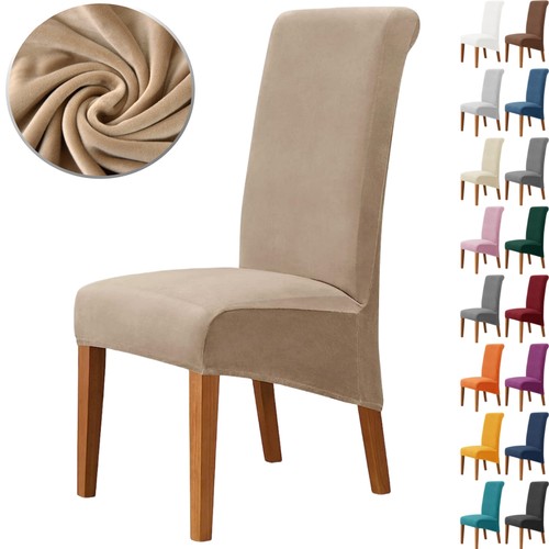 Velvet large dining chair - large,