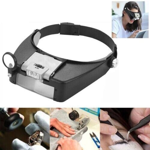 Headband magnifier led light - headband,