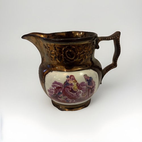 Antique 19th century lustre - century,