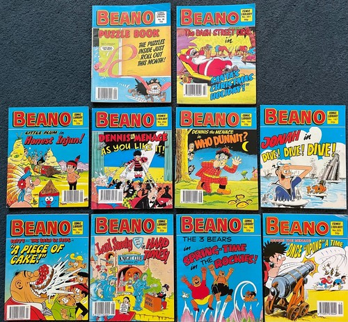 Beano comic books - comic, 1990-1995