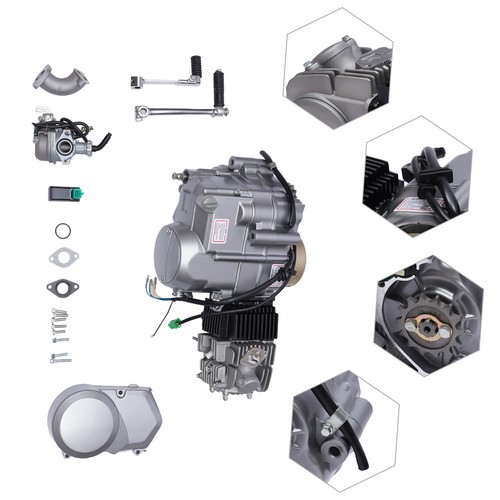 125cc engine motor strokes - motor, 4