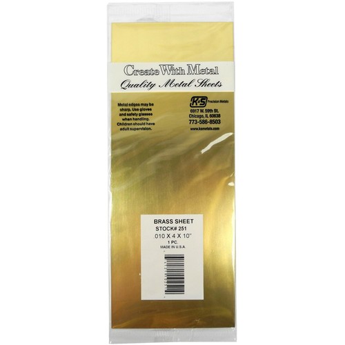 Brass sheet 010 - .010, x