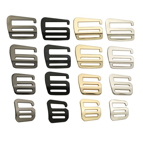 Metal hook buckle backpack - metal,
