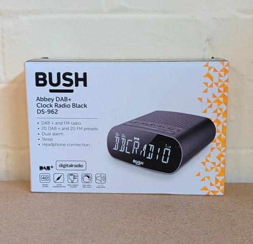 Bush abbey dab - clock, radio