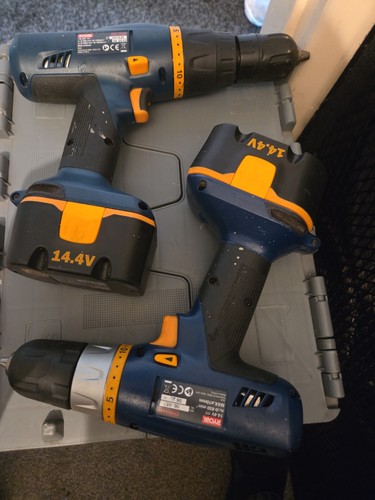 Ryobi 4v drills with - 2, 14.4v