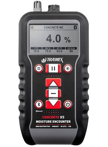 Tramex cmex5 concrete moisture - tramex,