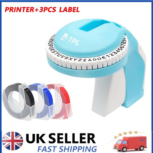 Dymo omega embossing label - 3d,