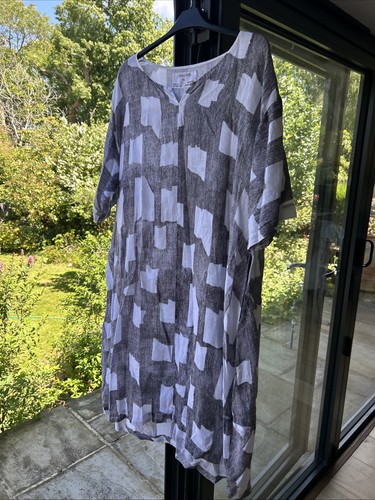 Grizas linen dress size - dress,
