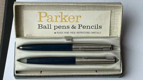 Vintage 1960s parker blue - 1960s,