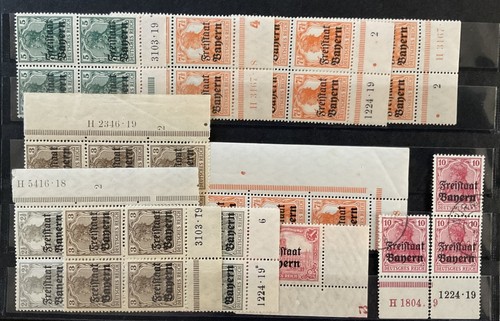 Bavaria 1919 136 - 136-139, **
