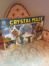 Vintage Rare Crystal Maze Board Game MB 1991 Still Sealed - Ideal for Collector