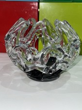 Candle holder art - holder, glass