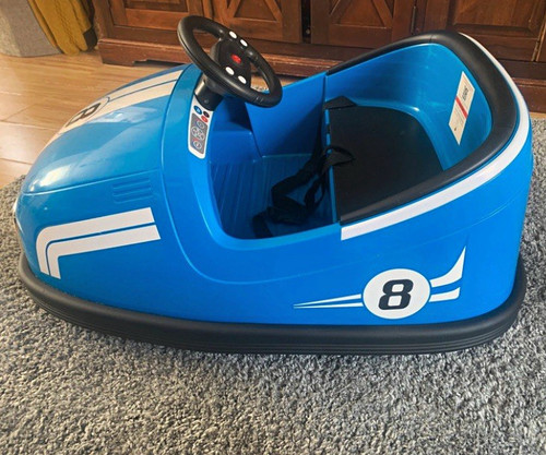 Blue kids electric ride - electric, ride-on