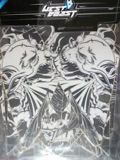 Suzuki LTR 450 Quad ATV Graphic Decal Kit West Coast Demon Black New (no fend)